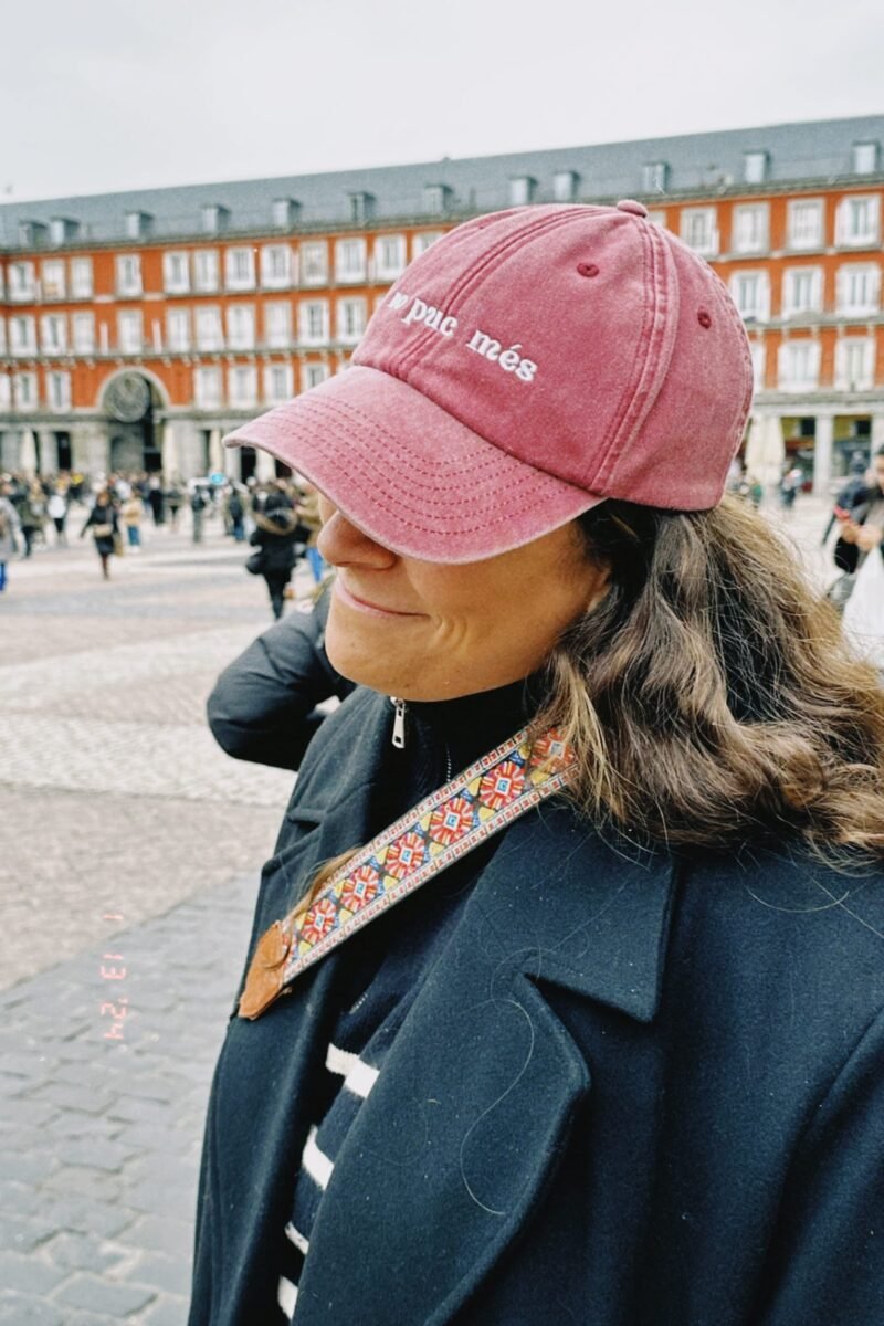 GORRA NO PUC MÉS VINTAGE BURDEOS - Imagen 4