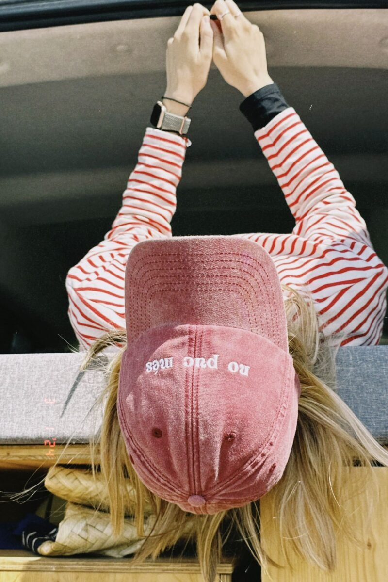 GORRA NO PUC MÉS VINTAGE BURDEOS - Imagen 5