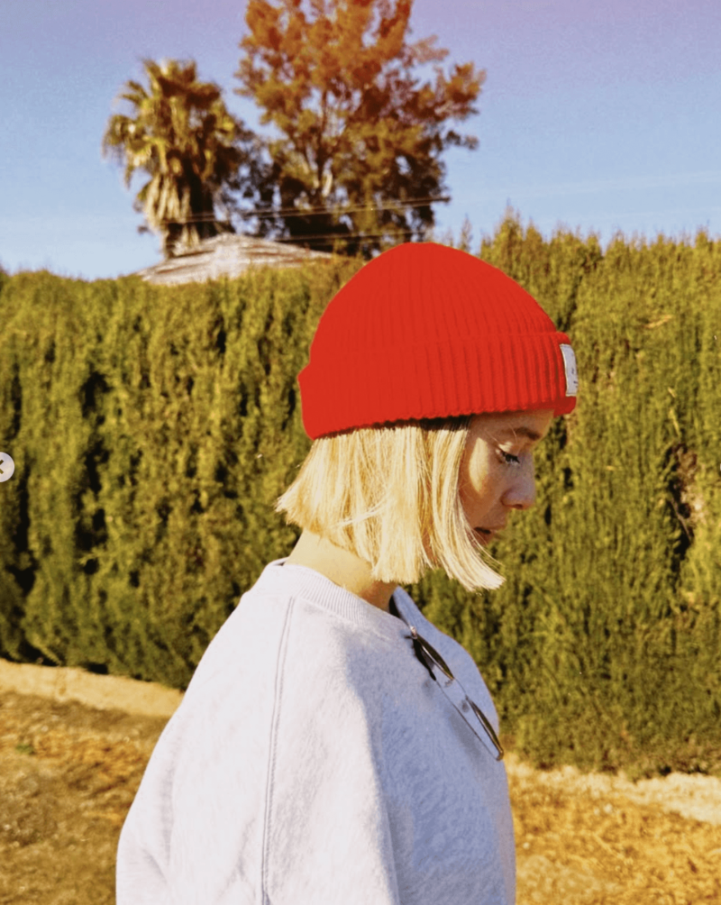 NFC | Gorro de lana bonie rojo - Imagen 2