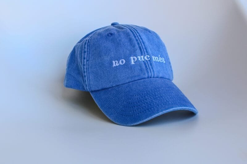 GORRA NO PUC MÉS VINTAGE BURDEOS - Imagen 10