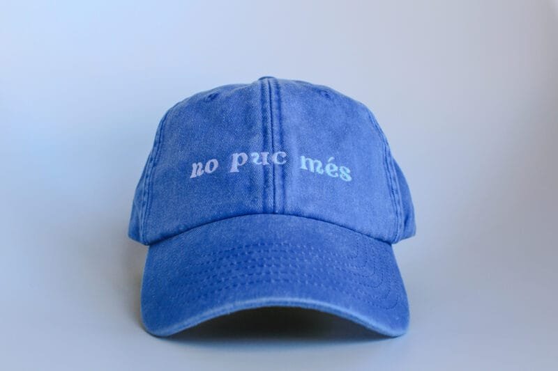 GORRA NO PUC MÉS VINTAGE BURDEOS - Imagen 12